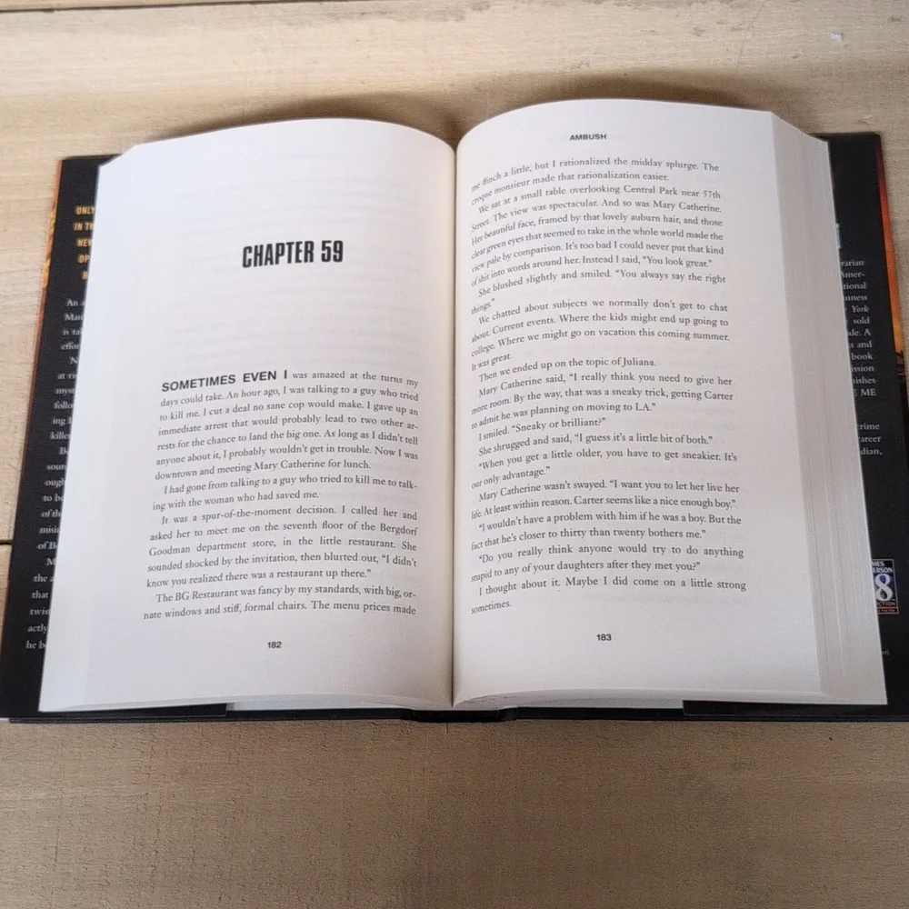 Ambush by James Patterson and James O. Born Hardcover - Picture 2 of 3